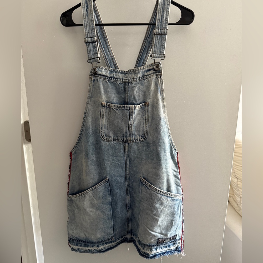 Superdry denim overall dress - Taille L
